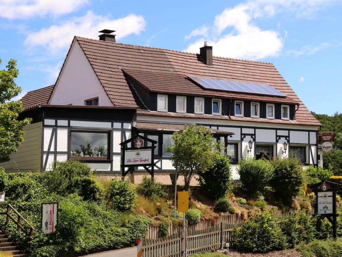Gasthof "Zum Burghof" Medebach Dış mekan fotoğraf